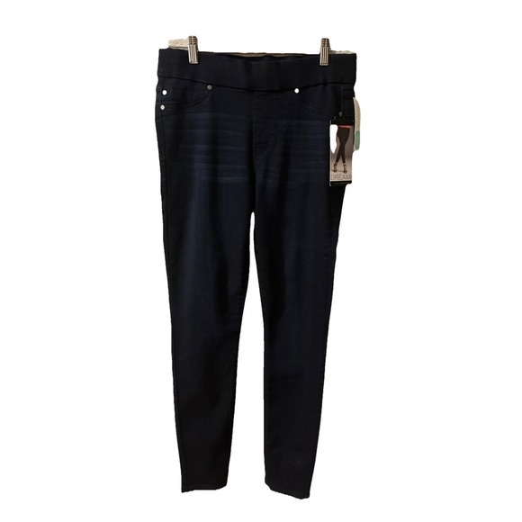 Women's Denim Leggings Liverpool  Elizabeth Super Skinny Jean Navy Size 8 NEW! - Picture 4 of 5